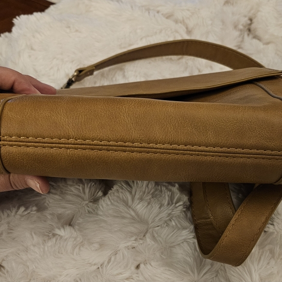 Joy Susan-Liana Tan Leather Crossbody - Picture 8 of 9